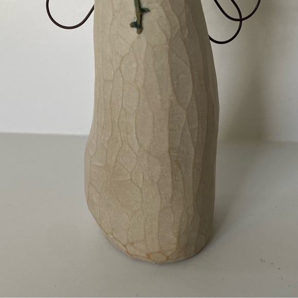 Willow Tree “Loving Angel" DEMDACO 2002 Susan Lordi Figurine Angelic Flower EUC - Picture 4 of 11